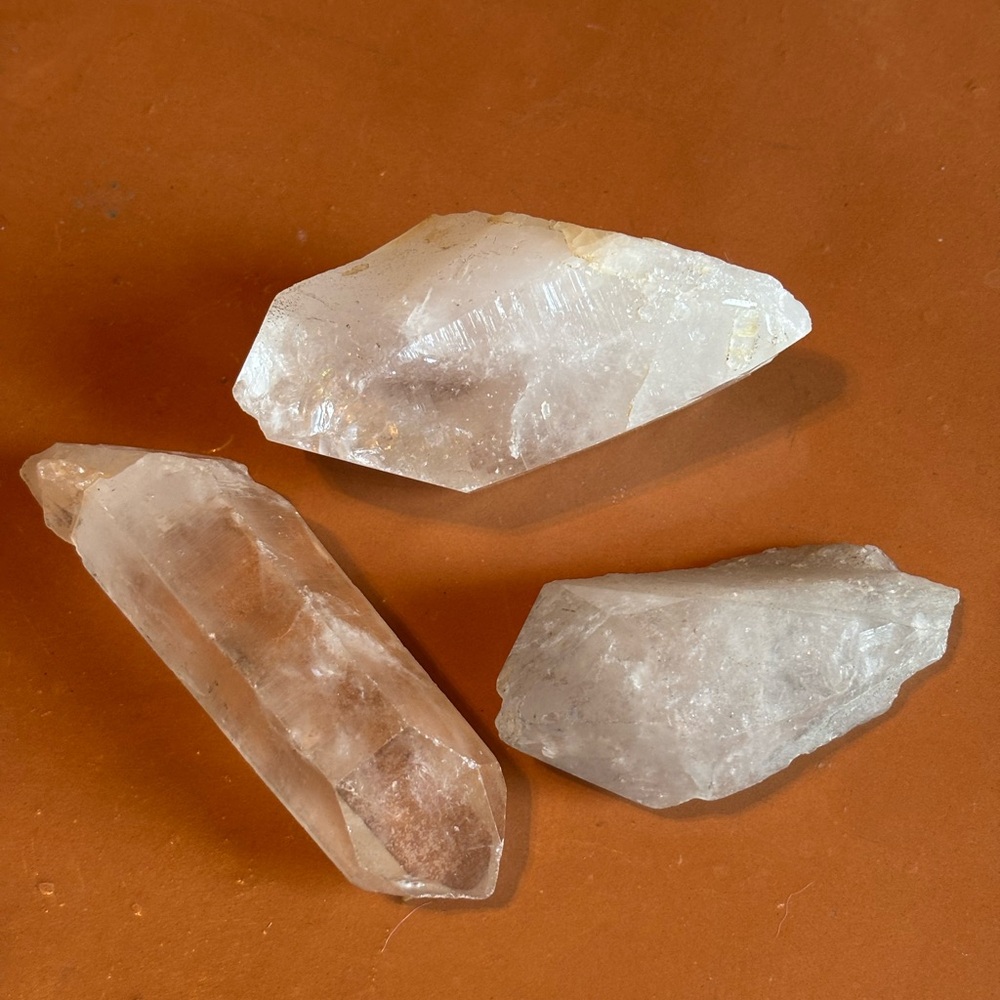 Imperfect Clear Quartz Crystal Bundle